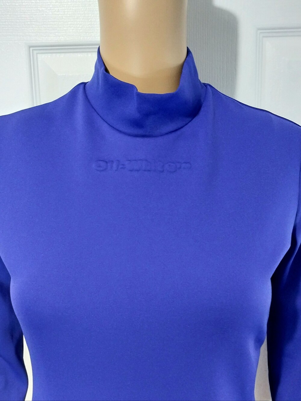Off-White C/O Virgil Abloh Embossed Bodysuit, NWOT, Size‎ 42 - Picture 2 of 11